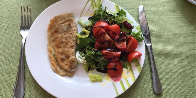 Рецепт чебуреков с мясом и зеленью