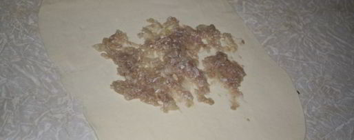 Шаг 4: чебуреков с мясом