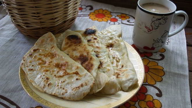 Рецепт Чебуреков с творогом и зеленью