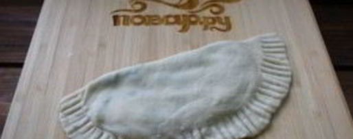 Шаг 6: чебуреков с творогом и зеленью