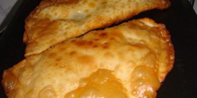 Рецепт чебуреков с зеленью