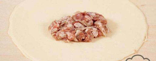 Шаг 2: мясных чебуреков