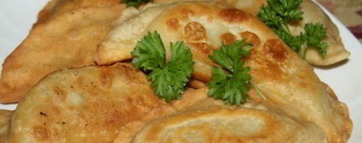 Шаг 9: сочных хрустящих чебуреков со свининой