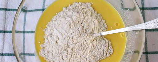 Шаг 4: теста для чебуреков на кефире