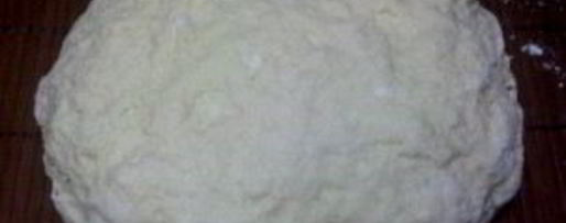 Шаг 2: теста на чебуреки на молоке