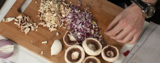 Шаг 1: чизбургера из грибов