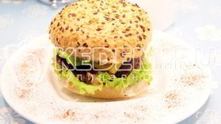 Рецепт Чизбургера с беконом