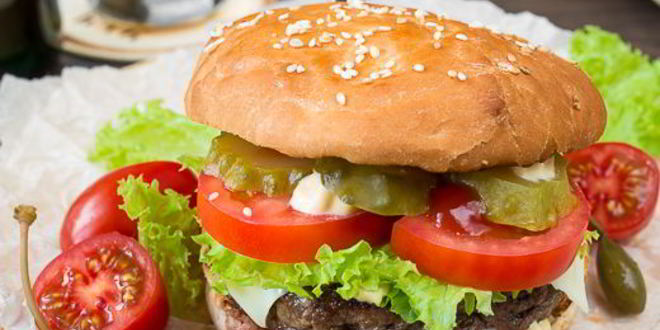 Рецепт чизбургера с котлетой из говядины