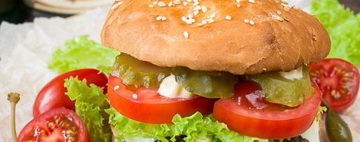 Шаг 10: чизбургера с котлетой из говядины