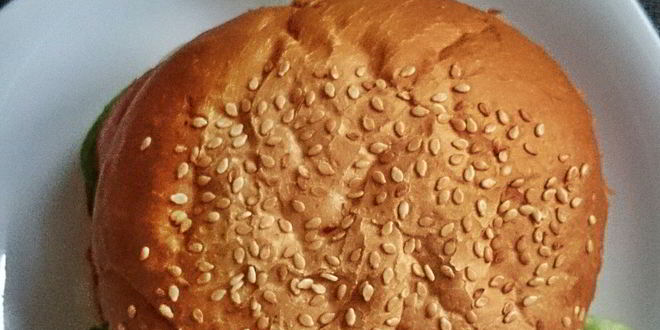 Рецепт чизбургера с телячьей котлетой гриль