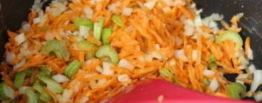 Шаг 2: чизбургера-супа с фаршем