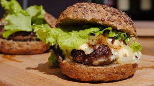 Рецепт Чизбургеров с грибами