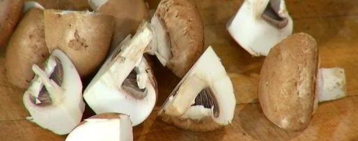 Шаг 2: чизбургеров с грибами