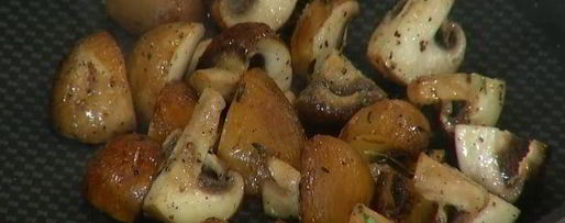 Шаг 3: чизбургеров с грибами