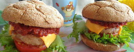 Шаг 25: домашнего чизбургера с соусом барбекю