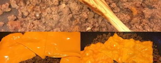 Шаг 1: лучшего тако-чизбургер