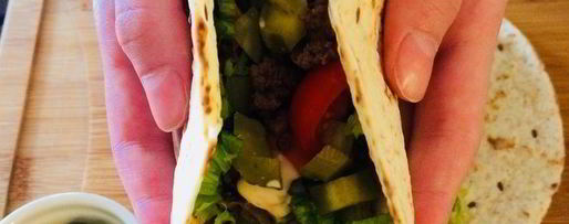 Шаг 3: лучшего тако-чизбургер