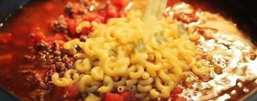 Шаг 3: макарон чизбургер