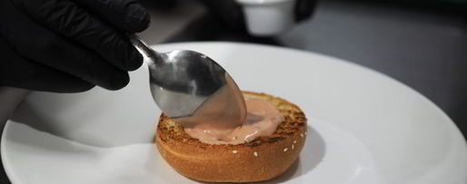 Шаг 2: мраморного чизбургера