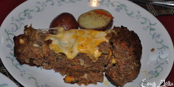 Рецепт мясного хлеба-чизбургера