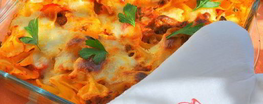 Шаг 7: запеченной пасты чизбургер