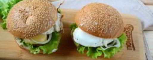 Шаг 5: завтрака в чизбургере