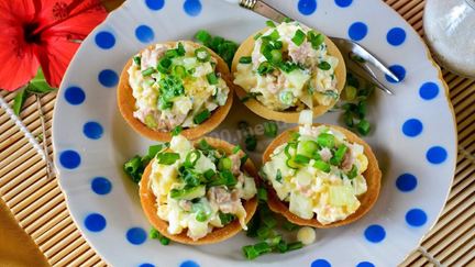 закуска из огурцов