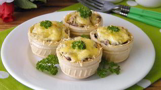 Рецепт закуски из шампиньонов
