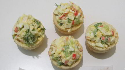 закуска из яиц