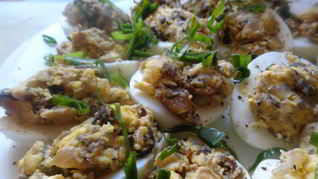 Рецепт закусок с грибами