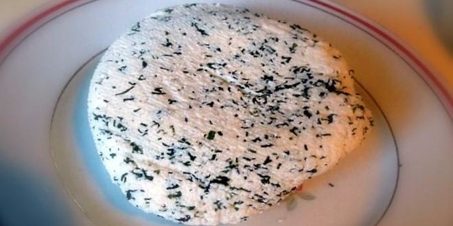 Рецепт домашнего сыра с зеленью