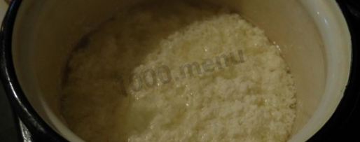 Шаг 3: домашнего сыра с зеленью