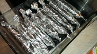 Рецепт Домашней колбасы в фольге