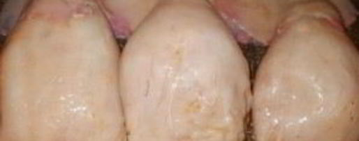 Шаг 4: фаршированного кальмара с рисом и яйцом