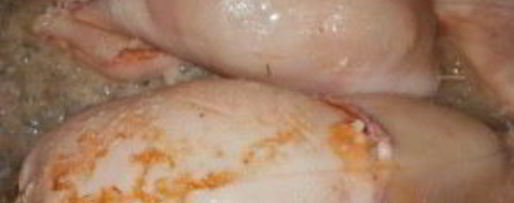 Шаг 5: фаршированного кальмара с рисом и яйцом