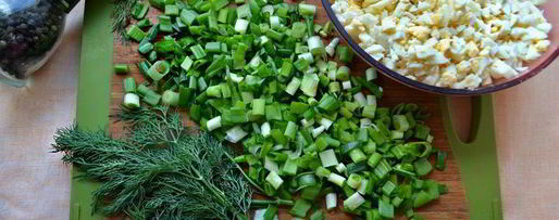 Шаг 2: фаршированных куриных яиц