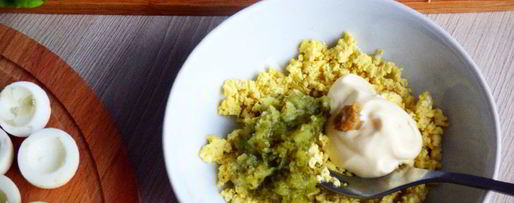 Шаг 3: фаршированных перепелиных яиц