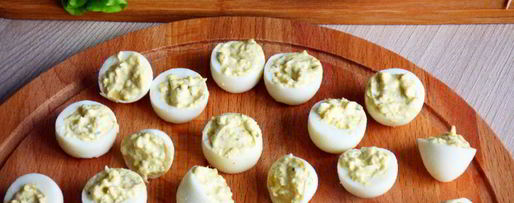 Шаг 4: фаршированных перепелиных яиц