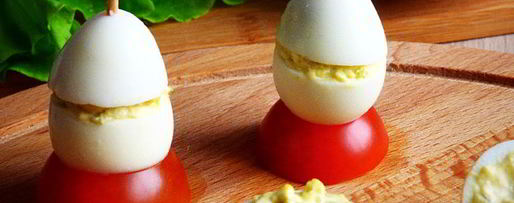 Шаг 5: фаршированных перепелиных яиц