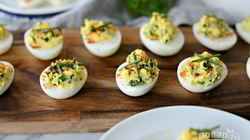Рецепт Фаршированных вареных яиц