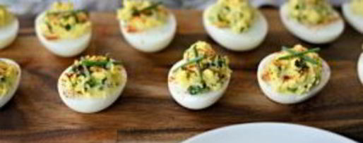 Шаг 5: фаршированных вареных яиц