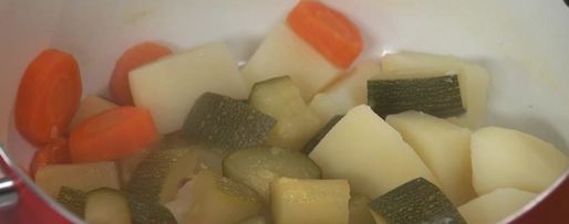 Шаг 3: фаршированных яиц ассорти и овощное пюре