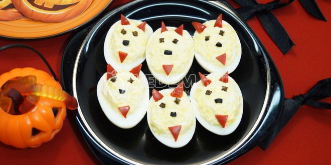 Рецепт фаршированных яиц дьяволята