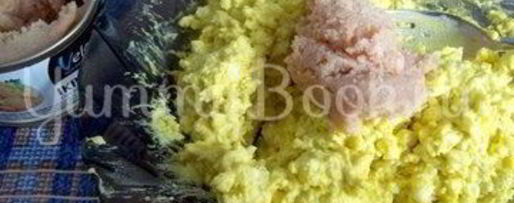 Шаг 5: фаршированных яиц икрой минтая