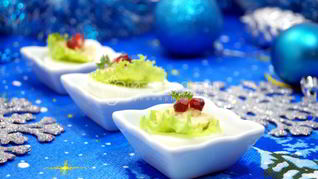 Рецепт Фаршированных яиц на праздничный стол