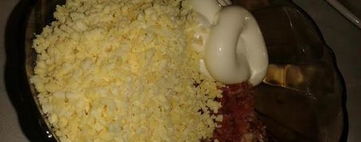 Шаг 3: фаршированных яиц перекус