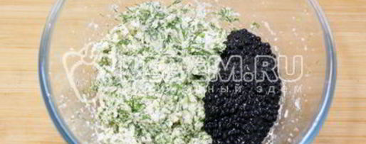 Шаг 5: фаршированных яиц с икорно-горчичной начинкой