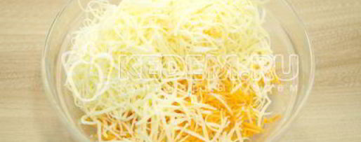 Шаг 2: фаршированных яиц с сыром