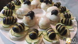 Рецепт Фаршированных яиц с тунцом