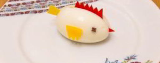 Шаг 9: фаршированных яиц цыплята